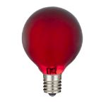 RetroGlo Red Satin G40 Globe Bulbs 25 Pack