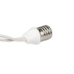 15 LED C9 Icicle Drop White Wire - Warm White 