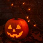 RetroGlo Orange Mini Lights 100 Light on Brown Wire 50 Feet Long