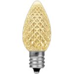 PeakPro Twinkle Warm White C7 LED Replacement Bulbs 25 Pack