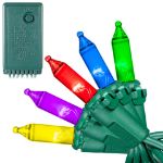 RetroGlo® Multi Color Multi Function Chasing Christmas Lights