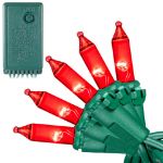 RetroGlo® Red Multi Function Chasing Christmas Lights