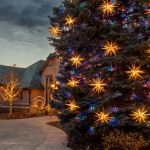 24" LED Moravian Star - Gold Metallic