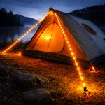 Solar Luminous Safety Cord 23FT - Orange