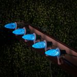 PeakPro Teal C7 LED Replacement Bulbs 25 Pack
