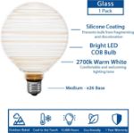 Aurora Saturn G125 LED Glass Globe Bulb
