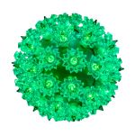 Green 50 Light Mini Starlight Sphere 6"
