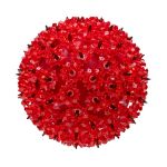 Red 100 Light Starlight Sphere 7.5" 