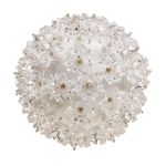 50 Light 6" Clear Twinkling Starlight Spheres
