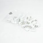 SPT-2 Male Plugs White - 5 Pack
