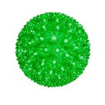 Coaxial 100 Green LED 7.5" Sphere