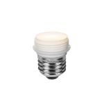 Echelon Ivory G125 LED Glass Globe Bulb for Pendants and Patio Strings