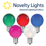 100 G30 Globe String Light Set with Multi Colored Satin Bulbs on Green Wire