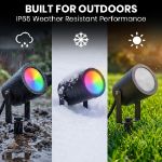 4 Light RGBWW Smart App Controlled Garden Spot Lights