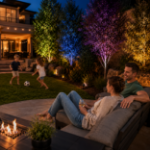 4 Light Compact RGBWW Smart App Controlled Garden Spot Lights