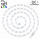 Pure White LED Custom Rope Light Kit 1/2" 2 Wire 120V