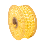 Warm White LED Rope Light Spool 150' 1/2" 2 Wire 120V