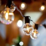 Ultra Warm White LED G50 Plastic Filament LED Globe Bulbs - 25pk