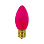 C9 RetroGlo Vintage Pink Ceramic LED Replacement Bulbs - 25 Pack
