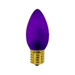C9 RetroGlo Vintage Purple Ceramic LED Replacement Bulbs - 25 Pack