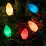 C7 RetroGlo Vintage Purple Ceramic LED Replacement Bulbs - 25 Pack