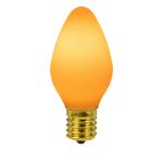 C7 RetroGlo Vintage Yellow Ceramic LED Replacement Bulbs - 25 Pack