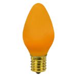 C7 RetroGlo Vintage Yellow Ceramic LED Replacement Bulbs - 25 Pack