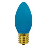 C9 RetroGlo Vintage Teal Ceramic LED Replacement Bulbs - 25 Pack