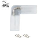 LED Mini Rope Light L Connector for 3/8" 2 Wire Mini Rope Light