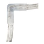 LED Mini Rope Light L Connector for 3/8" 2 Wire Mini Rope Light