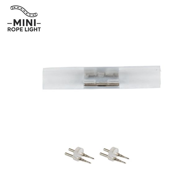 LED Mini Rope Light Splice Connector for 3/8" 2 Wire Mini Rope Light