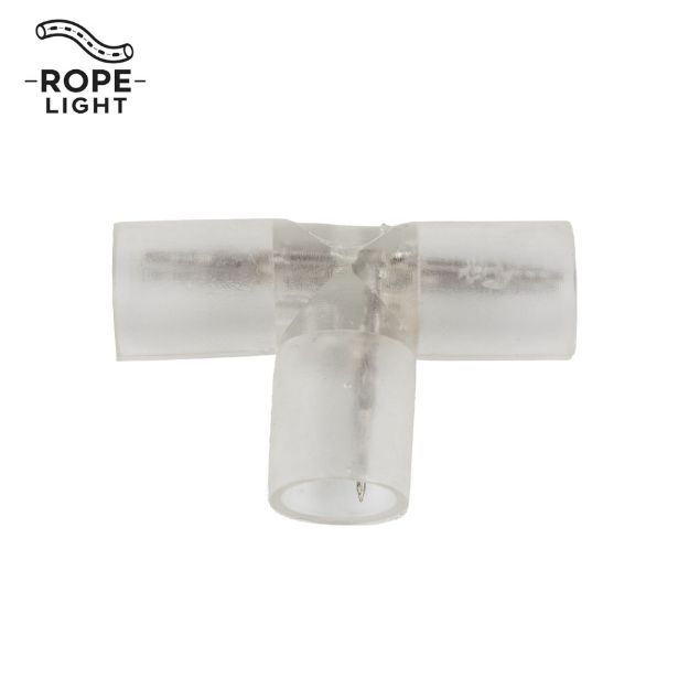 LED Rope Light T Connector for 1/2" 2 Wire Rope Light