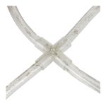 LED Rope Light X Connector for 1/2" 2 Wire Rope Light