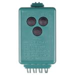 Close-up of 4-channel LED mini light controller mode and timer buttons