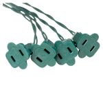 Four female light outputs on green wire LED mini light controller
