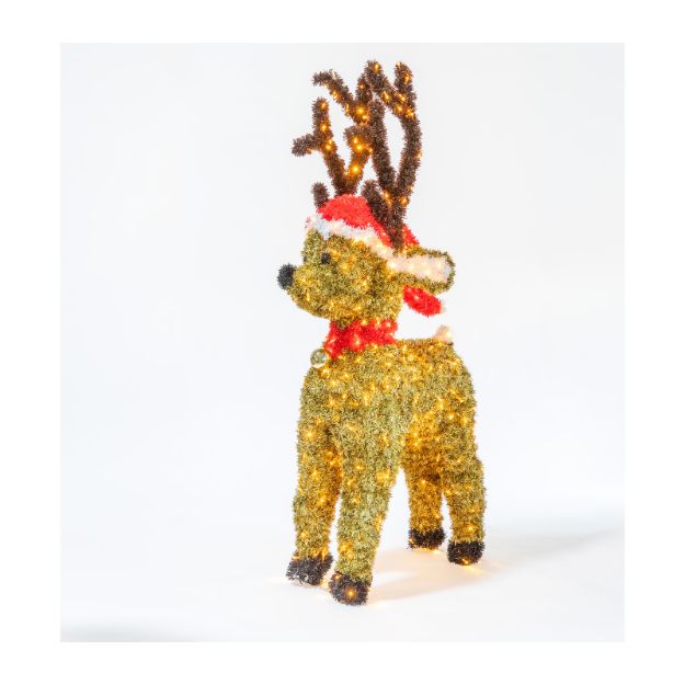 Standing Christmas reindeer commercial LED display