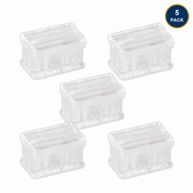Universal clear SPT-1/SPT-2 wire end caps - 5 pack
