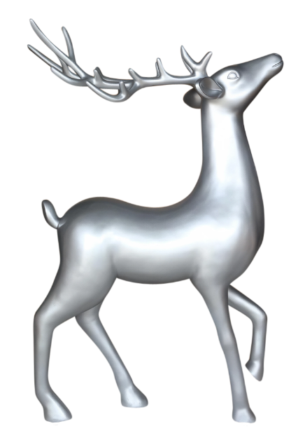 Silver Reindeer
