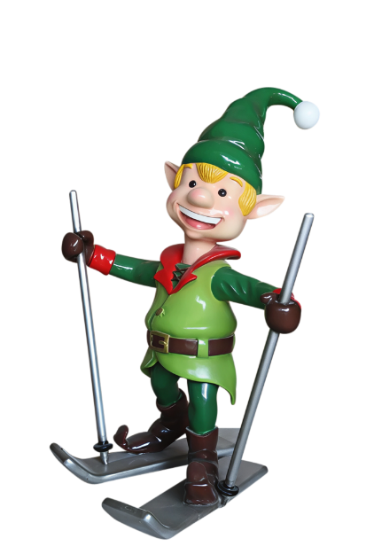 Elf on Skis