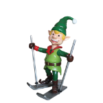 Elf on Skis