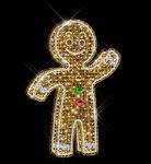 Illuminated Gingerbread Man