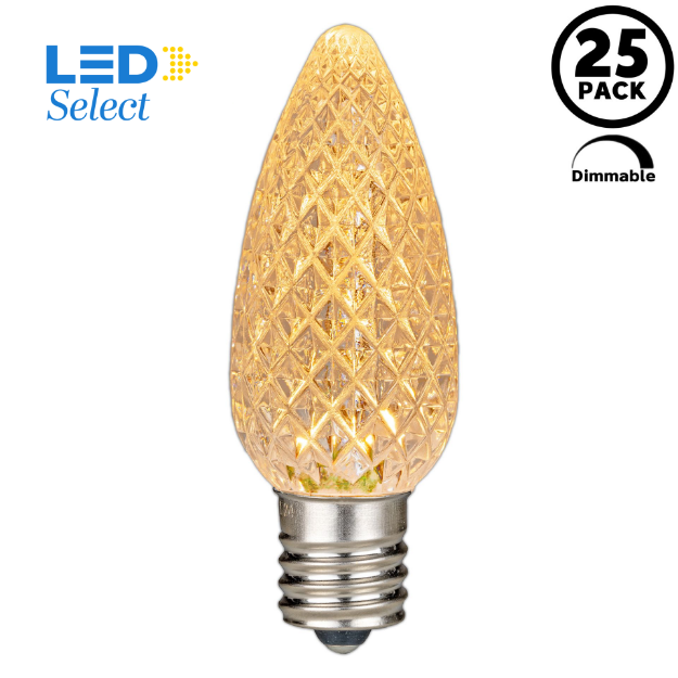NL Select Sun Warm White C9 LED Replacement Bulbs 25 Pack
