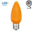NL Select Orange C9 LED Replacement Bulbs 25 Pack