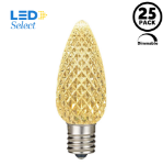 NL Select Warm White C9 LED Replacement Bulbs 25 Pack