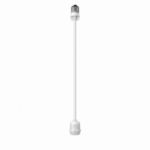 White medium base E26 socket extender