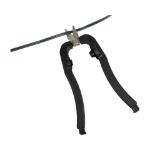 Zip cord wire positioned between the cutting blades of the socket tool
