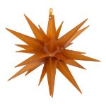Gold 14 inch Moravian star, matte finish