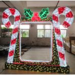 Candy Cane Photo Opportunity Frame