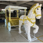 Horse and Carriage LED Display