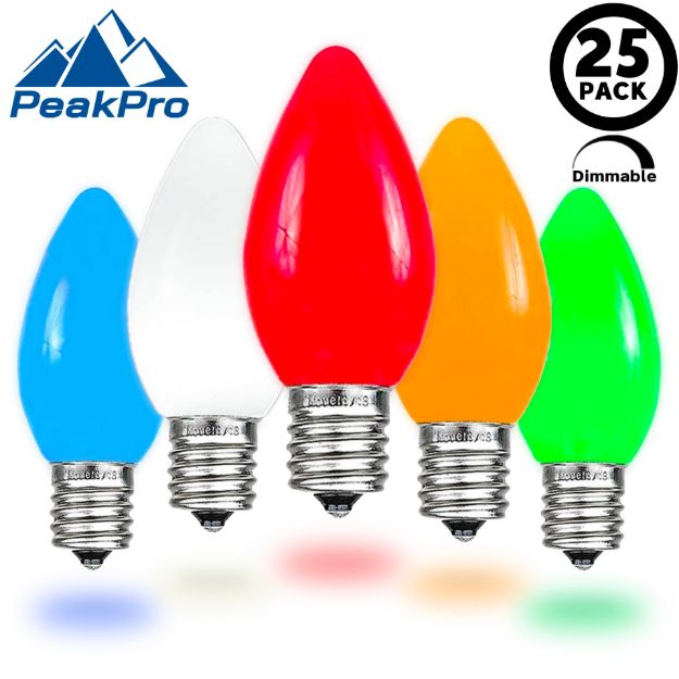PeakPro C7 Smooth Ceramic LED Bulbs - Multi main product image